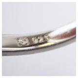 Rhodonite Sterling Silver Ring - Size 8 Rhodonite Sterling Silver Ring - Size 8