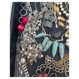 Costume Jewelry Assortment - Necklaces, Bracelets & Bead Strands Costume Jewelry Assortment - Necklaces, Bracelets & Bead Strands