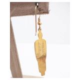 Tribal Red Enamel Drop Earrings - Gold-Tone (Pair) Tribal Red Enamel Drop Earrings - Gold-Tone (Pair)