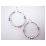 BN Sterling Silver Hoop Earrings BN Sterling Silver Hoop Earrings