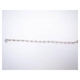 Sterling Silver Fancy Ball Link Bracelet/ Anklet Sterling Silver Fancy Ball Link Bracelet/ Anklet