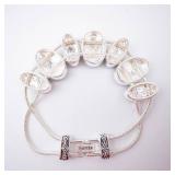 Napier - Silver-Tone Multi-Oval Gemstone Bracelet Napier - Silver-Tone Multi-Oval Gemstone Bracelet