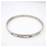 Sterling Silver Bracelet 925 - Paw Print & Medallion Motifs Sterling Silver Bracelet 925 - Paw Print & Medallion Motifs