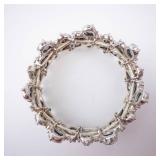 Crystal Rhinestone Bracelet - Silver Tone, Statement Cocktail Jewelry Crystal Rhinestone Bracelet - Silver Tone, Statement Cocktail Jewelry