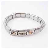 Swedish Charm Bracelet - NASA SeaWorld Florida Charms Swedish Charm Bracelet - NASA SeaWorld Florida Charms