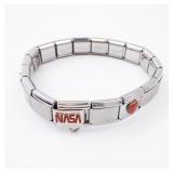 Swedish Charm Bracelet - NASA SeaWorld Florida Charms Swedish Charm Bracelet - NASA SeaWorld Florida Charms