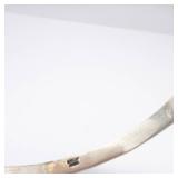 Sterling Silver Bangle Bracelet - Patterned Grapes/Leaves Motif Sterling Silver Bangle Bracelet - Patterned Grapes/Leaves Motif