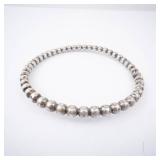 Bead Bangle Sterling Silver Bead Bangle Sterling Silver