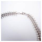 Chunky Sterling Silver Flat Chain Necklace. 68 Grams!!! Chunky Sterling Silver Flat Chain Necklace. 68 Grams!!!