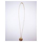 Scorpio Zodiac Pendant Necklace - Gold Tone Disk with Crystal Constellation Scorpio Zodiac Pendant Necklace - Gold Tone Disk with Crystal Constellation