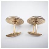 Shiva Nataraja Cufflinks - Gold-Tone with Black Enamel (Pair) Shiva Nataraja Cufflinks - Gold-Tone with Black Enamel (Pair)