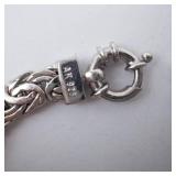 Men's Sterling Silver Byzantine Bracelet Men's Sterling Silver Byzantine Bracelet