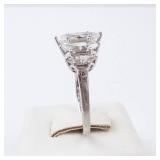 Sterling Silver Five-Stone Marquis CZ Ring, Size 7 Sterling Silver Five-Stone Marquis CZ Ring, Size 7