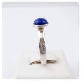 Lapis Cabochon Ring - Sterling Silver - Size 7 Lapis Cabochon Ring - Sterling Silver - Size 7