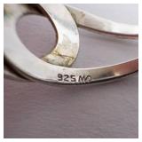 Modernist Interlocking Silver Ring - Size 5.5 Modernist Interlocking Silver Ring - Size 5.5