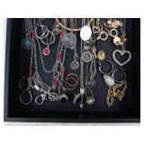Assorted Jewelry Lot: Necklaces & Bracelets - Mixed Metals Assorted Jewelry Lot: Necklaces & Bracelets - Mixed Metals