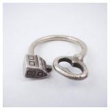 Tiffany & Co - Sterling Silver House Key Ring Tiffany & Co - Sterling Silver House Key Ring