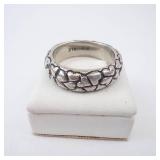 Algot Enevoldsen Heart by Heart Pandora Sterling Silver Ring - Size 8.5 Algot Enevoldsen Heart by Heart Pandora Sterling Silver Ring - Size 8.5