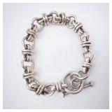 Sterling Silver Men's Heavy Link Bracelet 45 GRAMS!!! Sterling Silver Men's Heavy Link Bracelet 45 GRAMS!!!