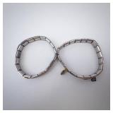 Italian Stainless Steel Charm Bracelets (Lot of 2) Italian Stainless Steel Charm Bracelets (Lot of 2)