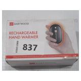 DARTWOOD Rechargeable Portable Fast Heating 5200mAh Electric Hand Warmers / Warm Pocket and Power Bank