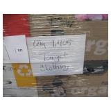 Pallet of Store Overstock and Ecommerce Product - 1405 Units NEW Clothing