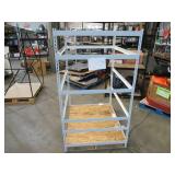 Adjustable White Metal Frame Built to Fit Onto Pallets - Perfect for Projects