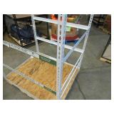 Adjustable White Metal Frame Built to Fit Onto Pallets - Perfect for Projects