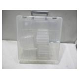 NEW AB Designs 6965ABD Super Satchel with 12 Small Bins Inside, Stackable Home Storage