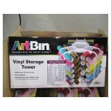 NEW 4 Packs of ArtBin Storage Towers 6864XL Organizer for up to 36 Vinyl Rolls Per Pack - White