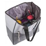 NEW ArtBin 6821AG Yarn Tote, Portable Knitting & Crochet Storage Bag with Lift-Out Yarn Organizer