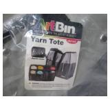 NEW ArtBin 6821AG Yarn Tote, Portable Knitting & Crochet Storage Bag with Lift-Out Yarn Organizer