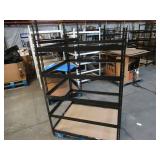 Adjustable Black Metal Frame Built to Fit Onto Pallets - Perfect for Projects