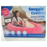 NEW Snuggle Cuddler Oversized Juvenile Plush Human Dog Bed - Pink