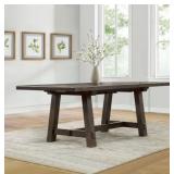 USED Bayside Furnishings Farmhouse Table - Unassembled, Missing Hardware