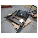 USED Bayside Furnishings Farmhouse Table - Unassembled, Missing Hardware