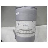 NEW Harmony Home 3-Piece Viscose Made from Bamboo Comforter Set Full/Queen - Gray