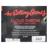 NEW Classic Rock Band Luxury Throw Blanket, 60" x 70" - The Rolling Stones