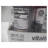 12 Pack of 20 oz. Vitamin Water XXX Zero Sugar Acai Blueberry Pomegranate - BB 6/25