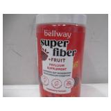 NEW Bellway Super Fiber Fruit, Psyllium Husk Powder Fiber Supplement, Raspberry Lemon, 1.2 lbs.