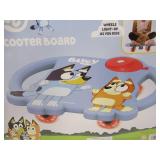 NEW Licensed Scoot Board with Light Up Wheels - Bluey
