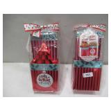 NEW 2 Pack of Tis the Season Treat Towers - 6 Gourmet Food Gift Bundles