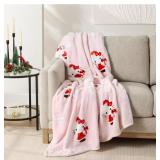 NEW Adult Licensed Holiday Silk Touch Throw, 60" x 70" - Hello Kitty