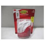 NEW 3M Command Medium Designer Hooks, White 14 Hooks, 20 Strips
