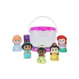 NEW Licensed Products Disney Princess 5 Piece Bath Squirters Bucket Set