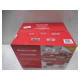 NEW Rubbermaid EasyStore Containers with Lids, 30-Piece Set