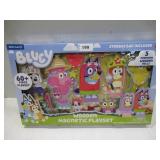 NEW Bluey Wooden Magnetic Playset