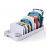 NEW YouCopia StoraLid Food Container Lid Organizer, 40-Lid Capacity