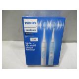 Philips Sonicare Optimal Clean Rechargeable Electric Toothbrush, 2-pack