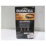 NEW DURACELL 250 Lumen Motion-Activated LED Headlamp with Night Vision - Comfortable and Ultra-Strong Design with 3 Modes and 3-AAA Batteries Included